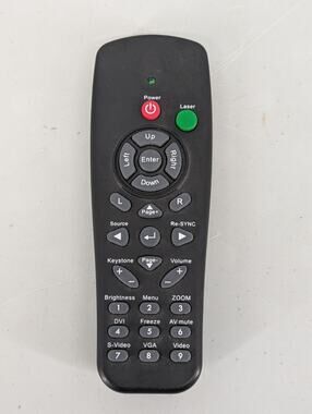 Bontech Genuine Original Projector Remote Control with Laser Pointer L-27-1KEY